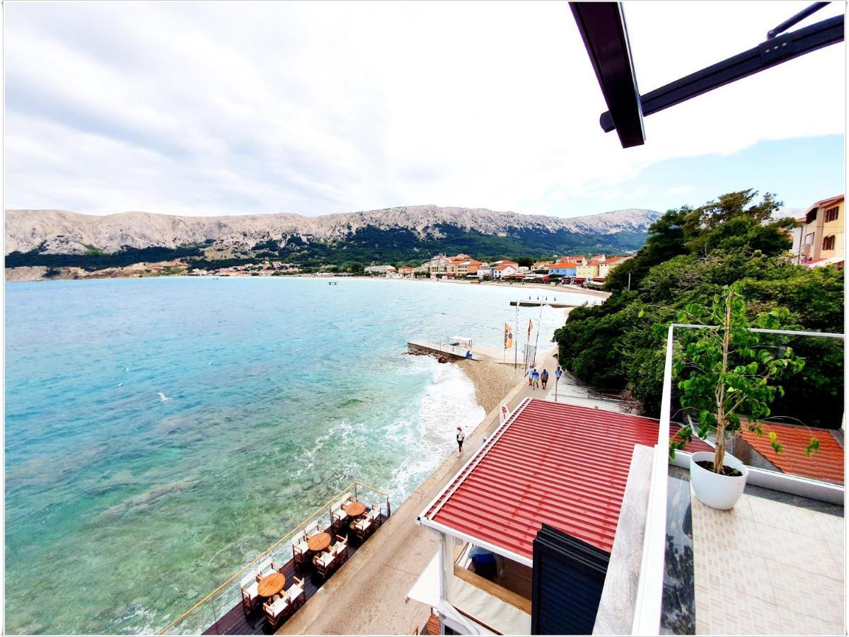 Apartments Palada 1 Baška Eksteriør bilde