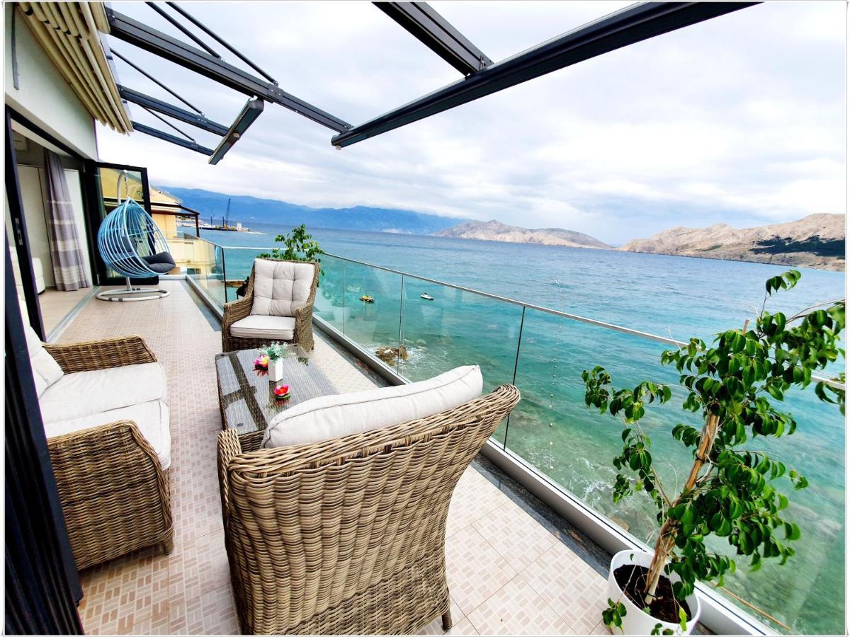 Apartments Palada 1 Baška Eksteriør bilde