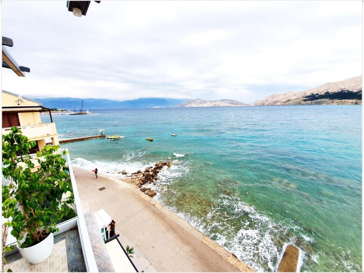 Apartments Palada 1 Baška Eksteriør bilde