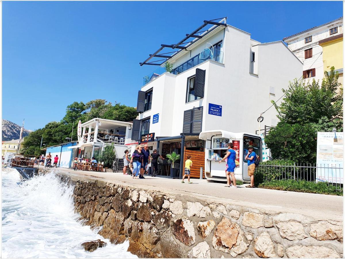 Apartments Palada 1 Baška Eksteriør bilde