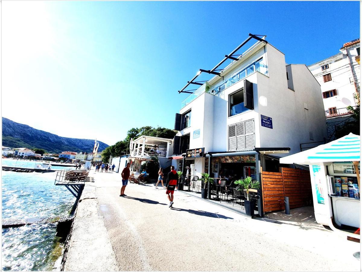Apartments Palada 1 Baška Eksteriør bilde
