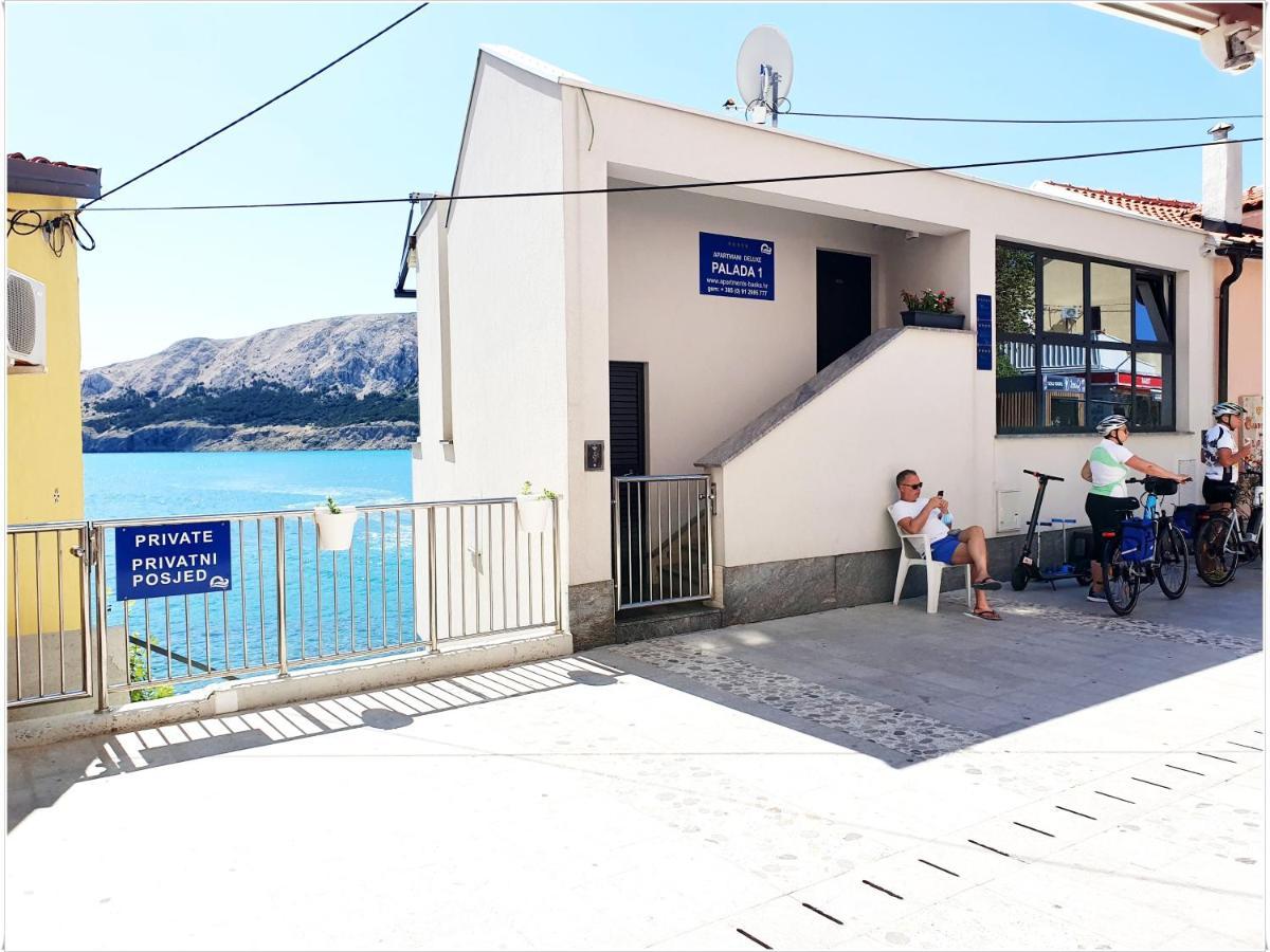 Apartments Palada 1 Baška Eksteriør bilde