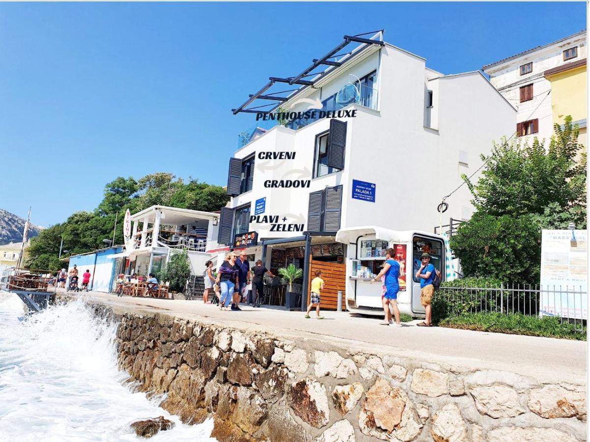 Apartments Palada 1 Baška Eksteriør bilde