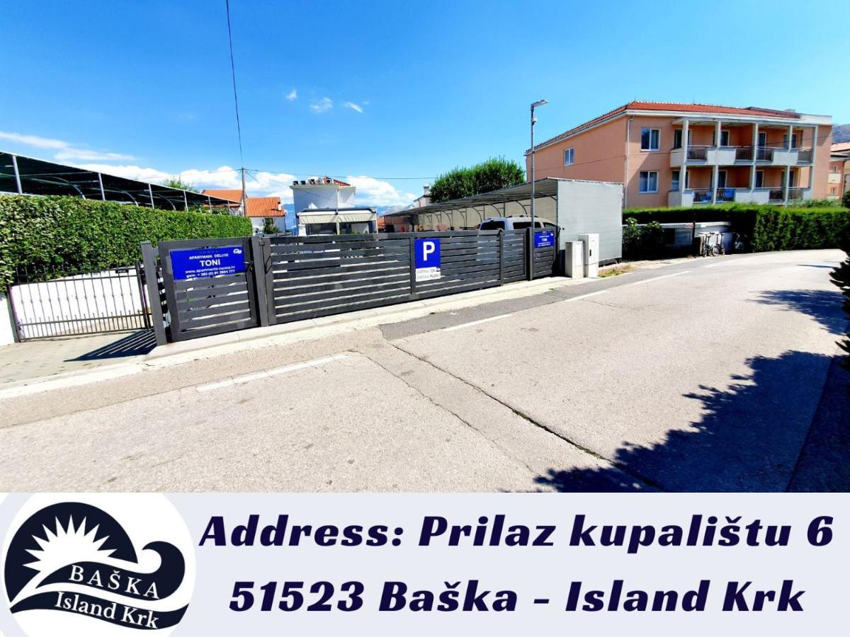 Apartments Palada 1 Baška Eksteriør bilde